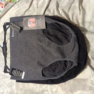 2 pack of bebe plus size hi waisted shaping briefs